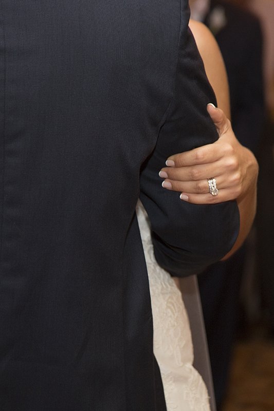 First dance for bride and groom photo