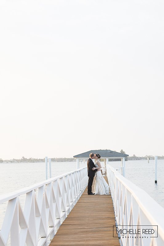 Bride and groom photo