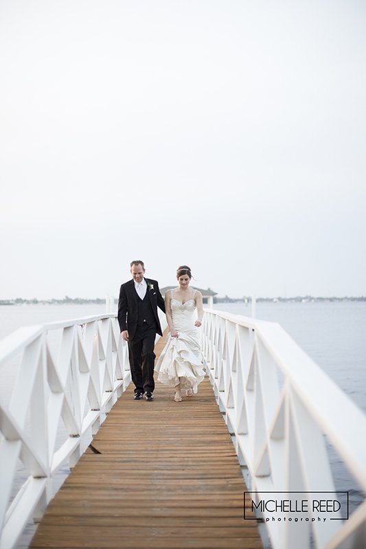 candid wedding photo