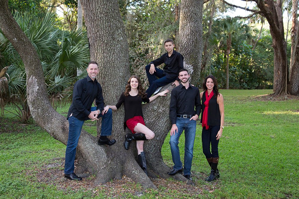 Naples, Florida Family Portrait Park Location