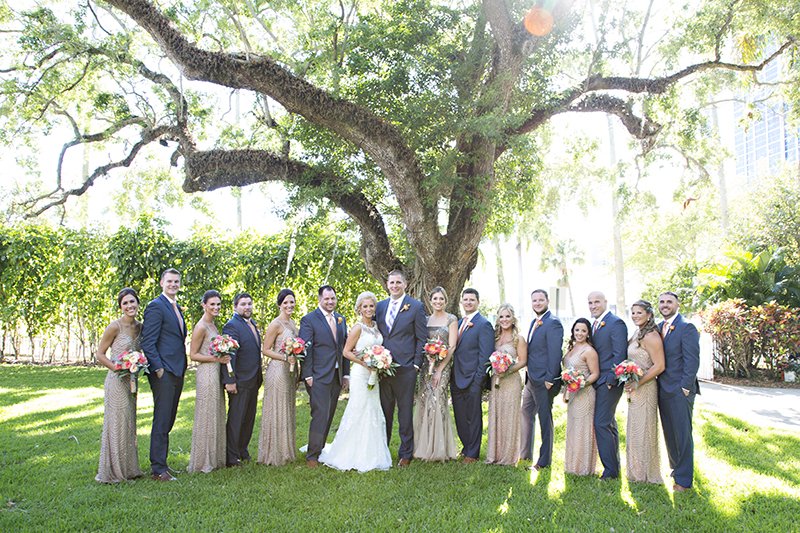 Bridal party photo