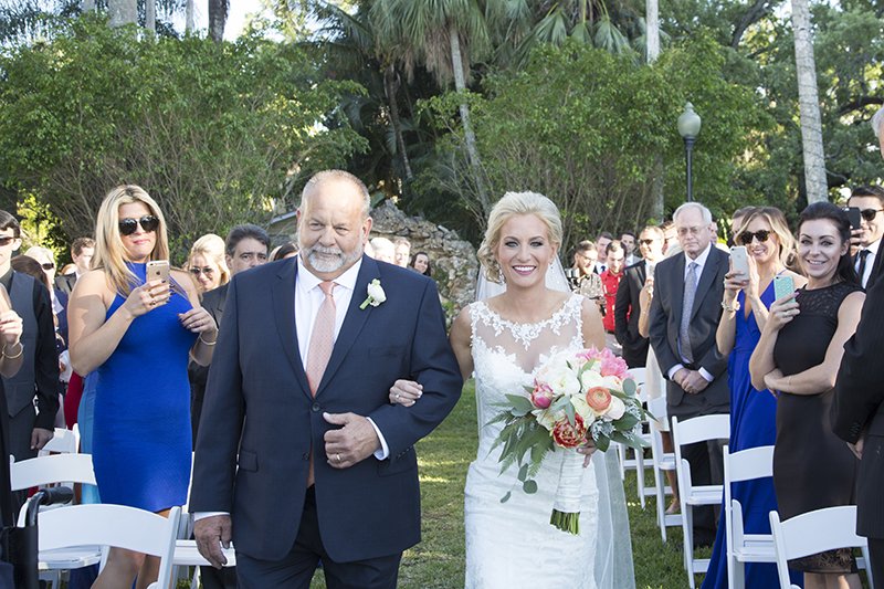 ceremony at Burrough's Home