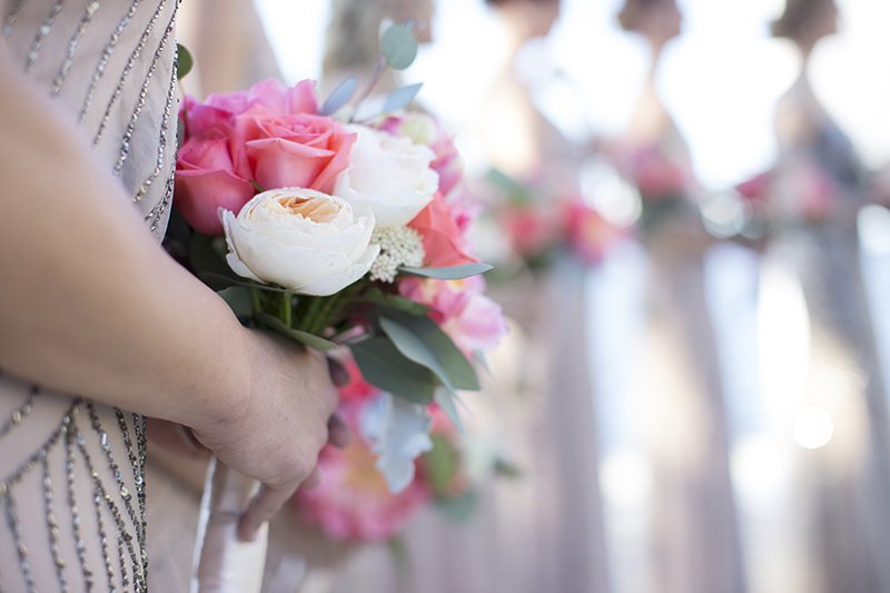 bridesmaids bouquet photo