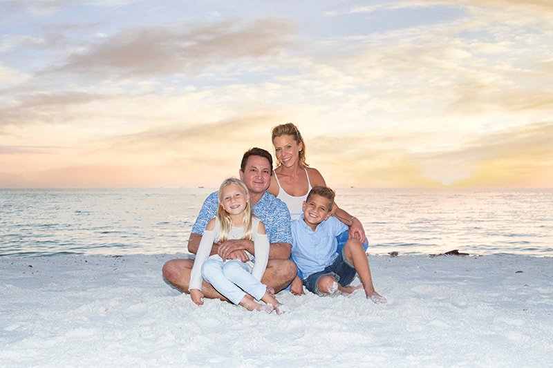 Naples, Florida Family Portrait