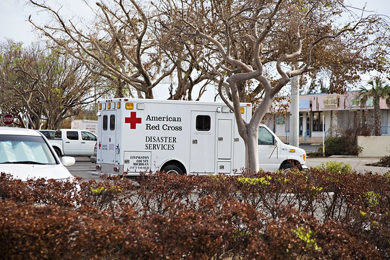 Picture Red Cross Marathon, FL hurricane irma relief 