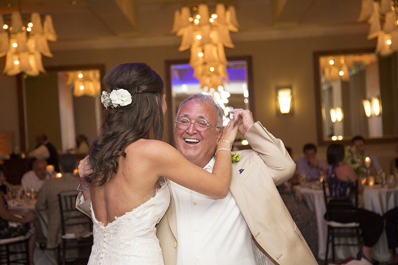 Father-daughter dance at wedding 