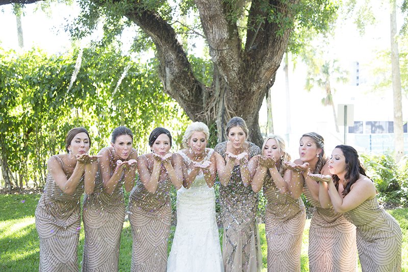 Bridal party photo