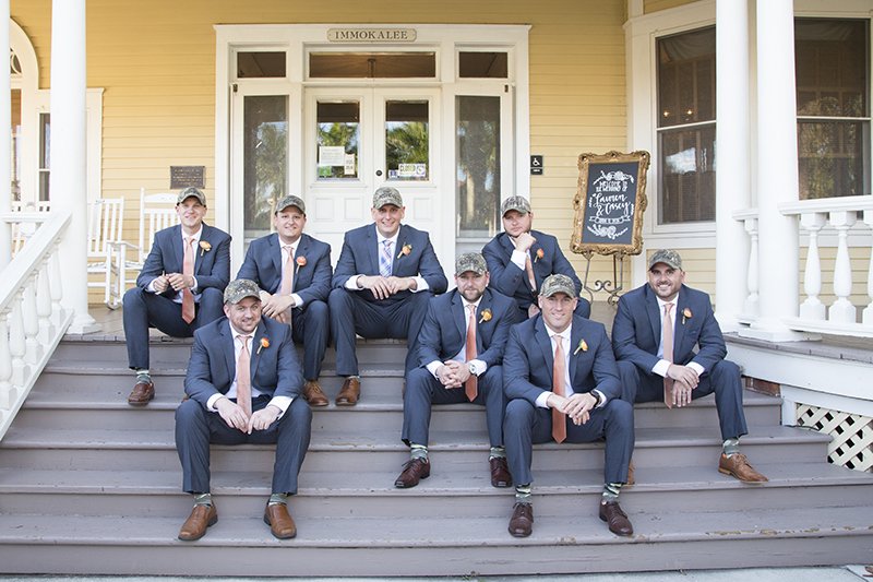 Redneck groomsmen photo