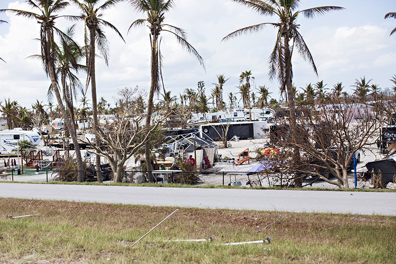 Hurricane Irma wrecks Florida Keys