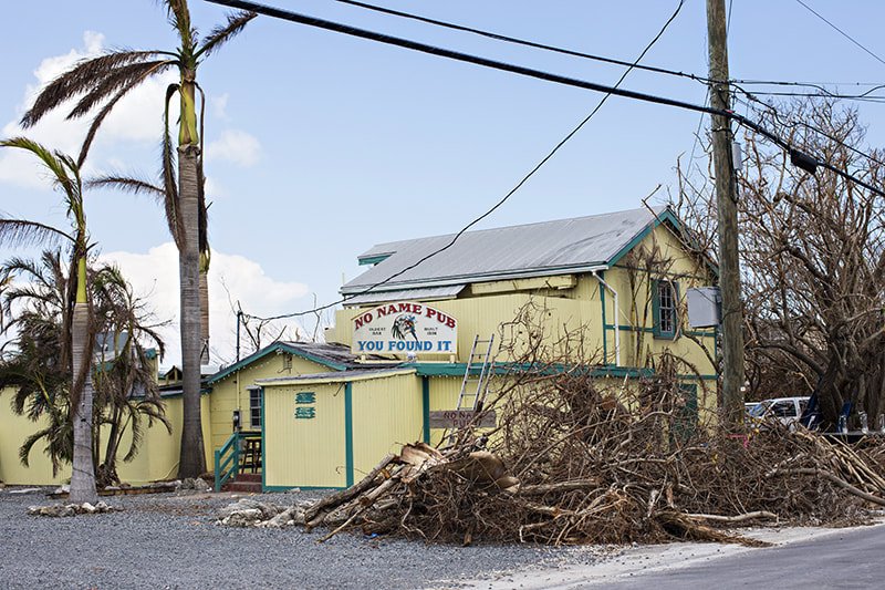 No Name Pub Big Pine Key after Irma